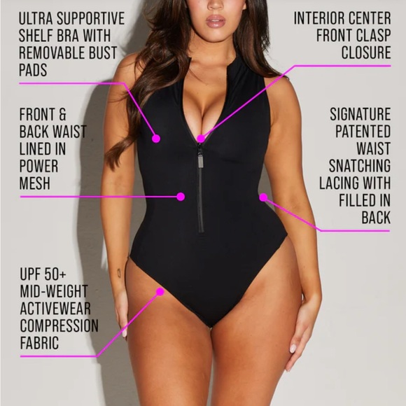 Ta3 Surfy Sleeveless Suit Black NWT size M regular - Picture 3 of 10